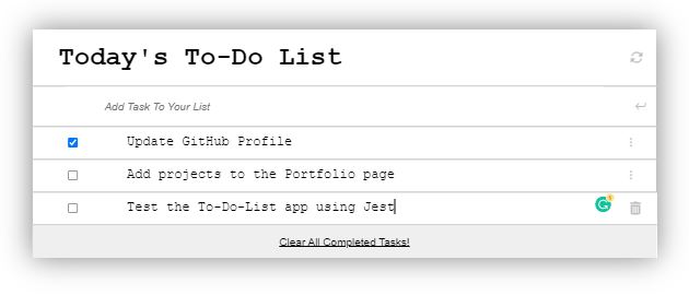 Featured project: To-Do-List